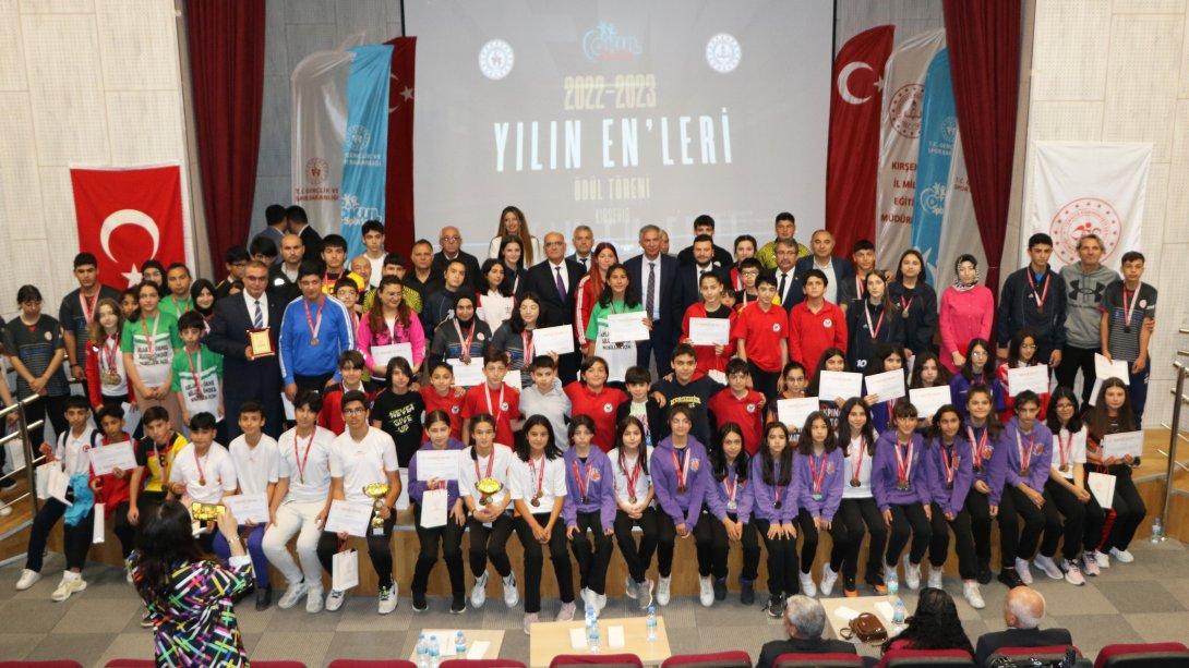Okul Sporları Yılın EN'leri Ödül Töreni Yapıldı