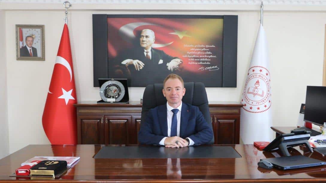 İl Millî Eğitim Müdürümüz Sayın Yasin Gülşen'in 29 Ekim Cumhuriyet Bayramı Kutlama Mesajı