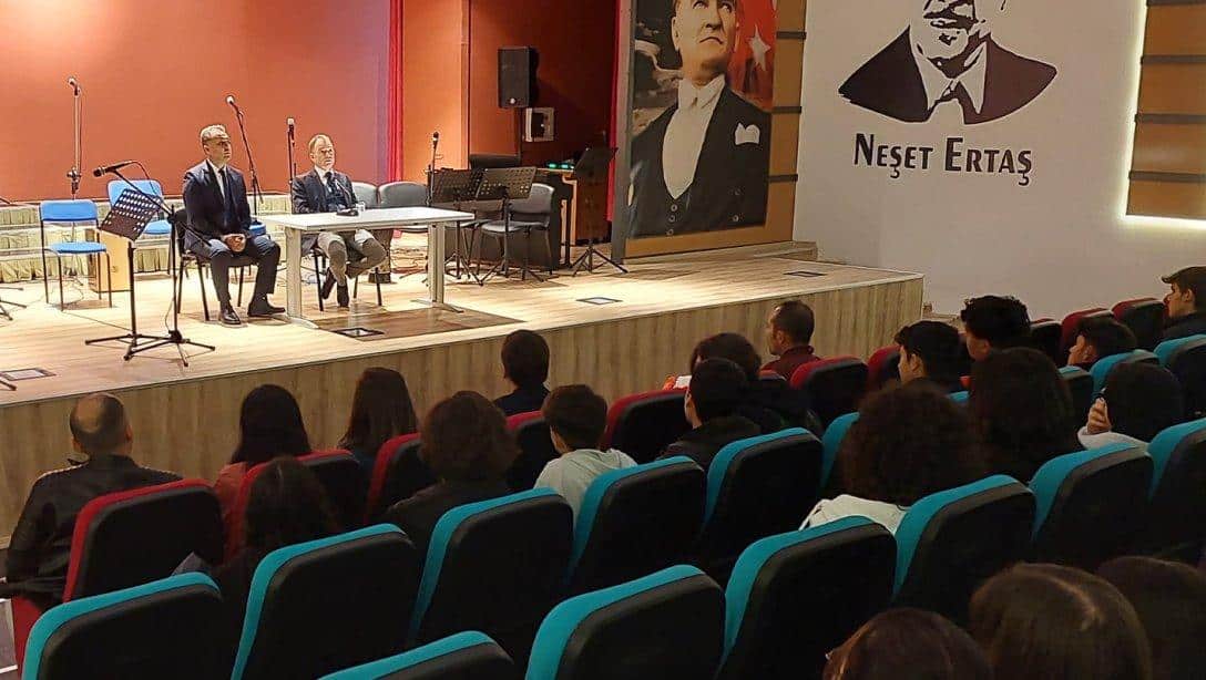 İl Millî Eğitim Müdürümüz Kırşehir Neşet Ertaş Güzel Sanatlar Lisesini Ziyaret Etti