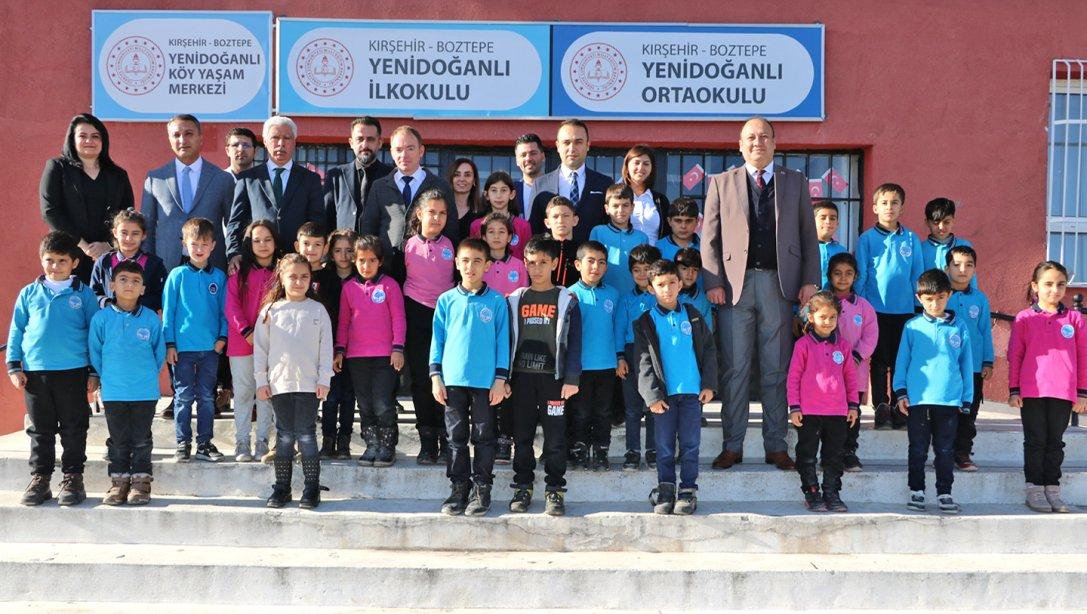 İl Millî Eğitim Müdürümüz Boztepe İlçesi Yenidoğanlı İlkokulunu Ziyaret Etti