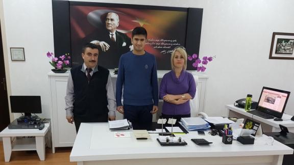 Kırşehir Sosyal Bilimler Lisesi Öğrencisi Türkiye Dördüncüsü Oldu.