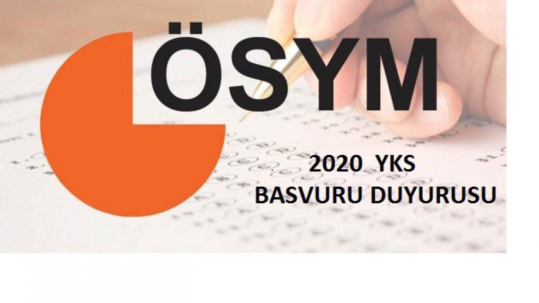 2020 YÜKSEKÖĞRETİM KURUMLARI SINAVI (YKS) KILAVUZU