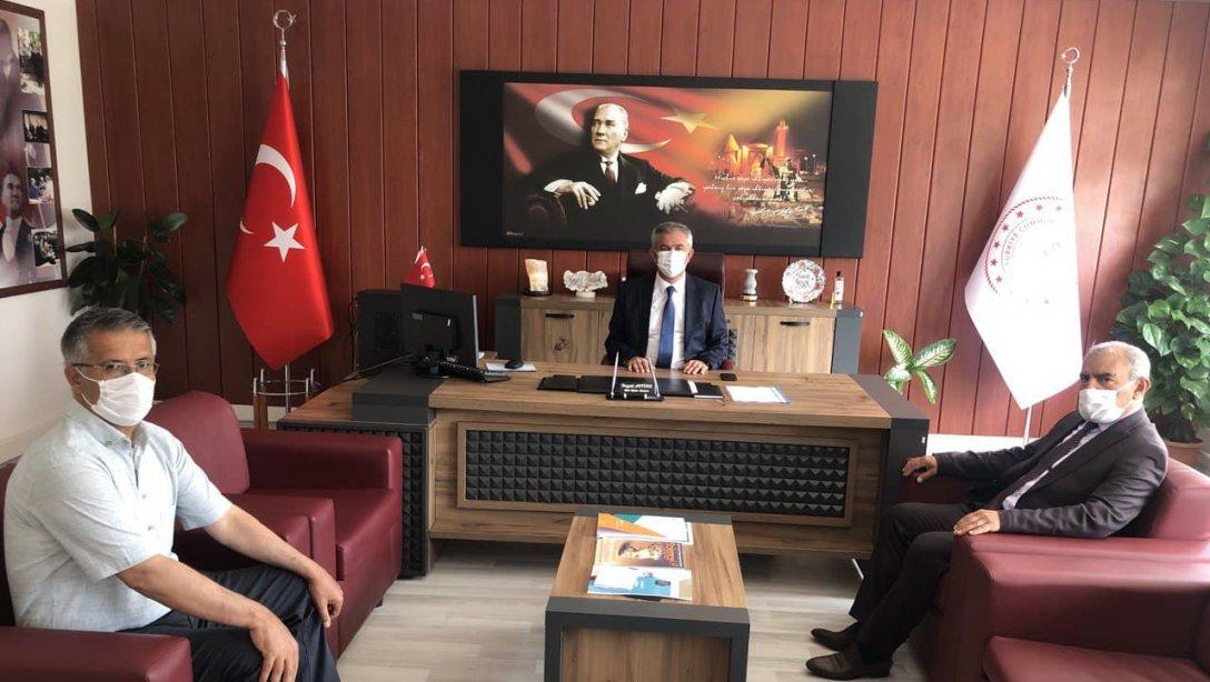 İl Milli Eğitim Müdürümüz Sayın Metin ALPASLAN Mucur İlçe Milli Eğitim Müdürlüğünü Ziyaret Etti