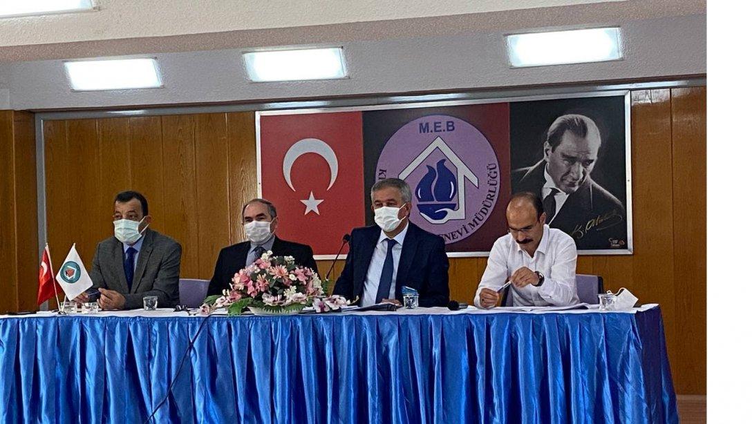 2020-2021 Eğitim Öğretim Yılı Sonu Eğitim Kurumu Müdürler Kurulu Toplantısı Yapıldı
