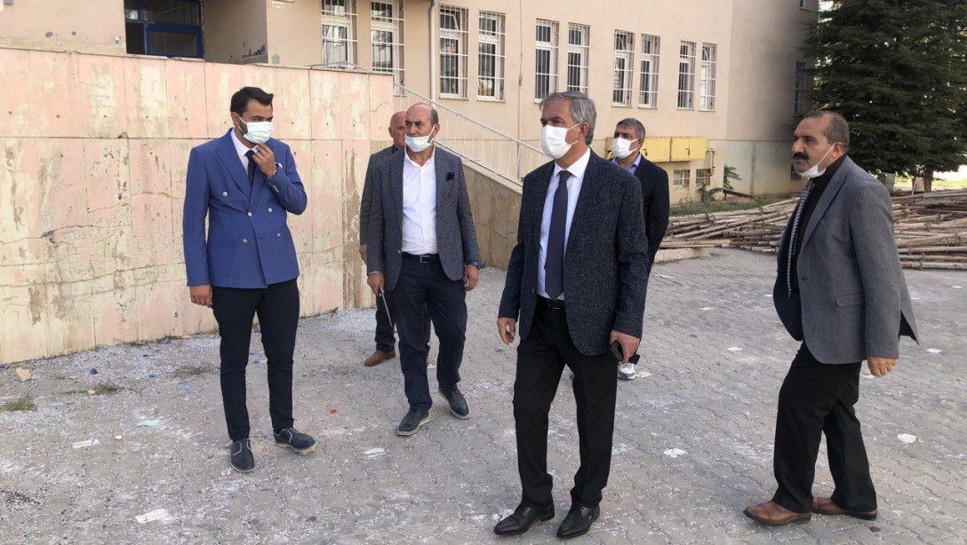 İl Millî Eğitim Müdürümüz Sayın Metin Alpaslan, Kırşehir Lisesi'nin Taşınacağı Binada İncelemelerde Bulundu