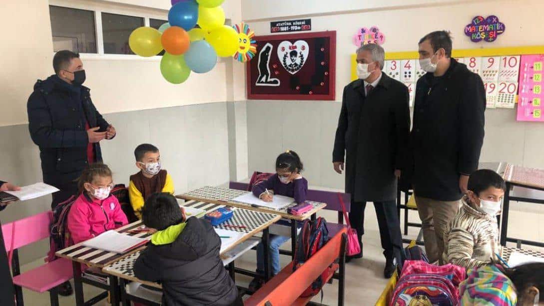 İl Millî Eğitim Müdürümüz Sayın Metin Alpaslan, TEV Zahide Zehra Garring İlkokulu Ortaokulu'nu Ziyaret Etti