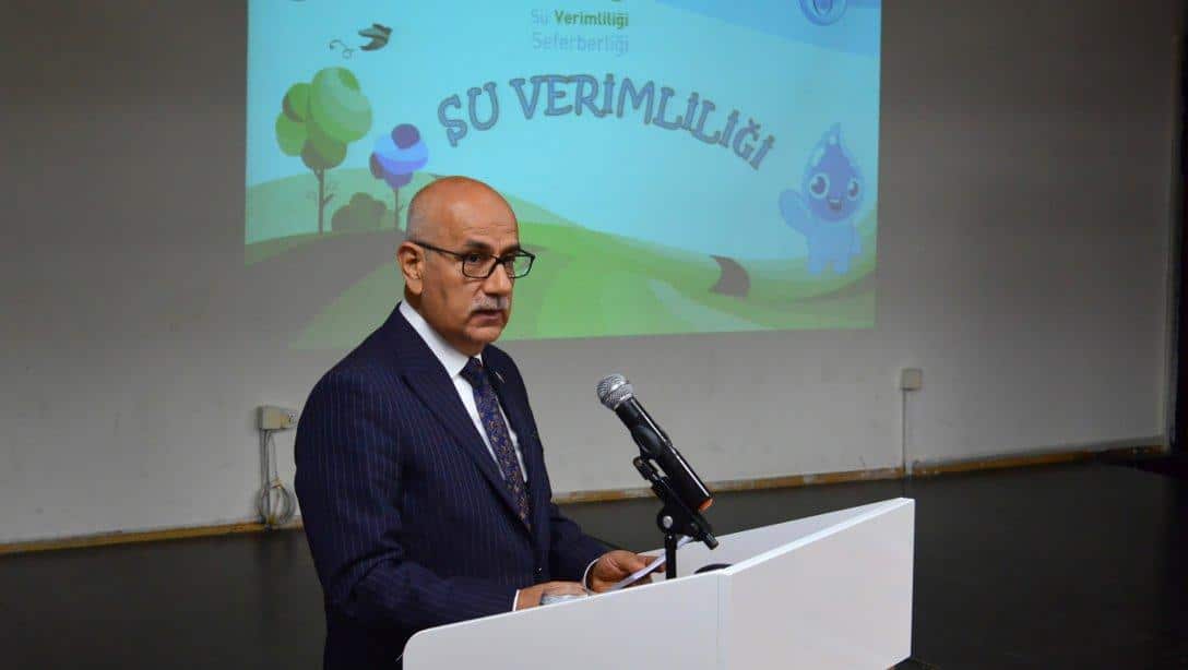 Tarım ve Orman Bakanımız Sayın Vahit Kirişçi, Hüsnü M. Özyeğin İlkokulunda Düzenlenen Su Verimliliği Seferberliği Eğitim Programı'na Katıldı