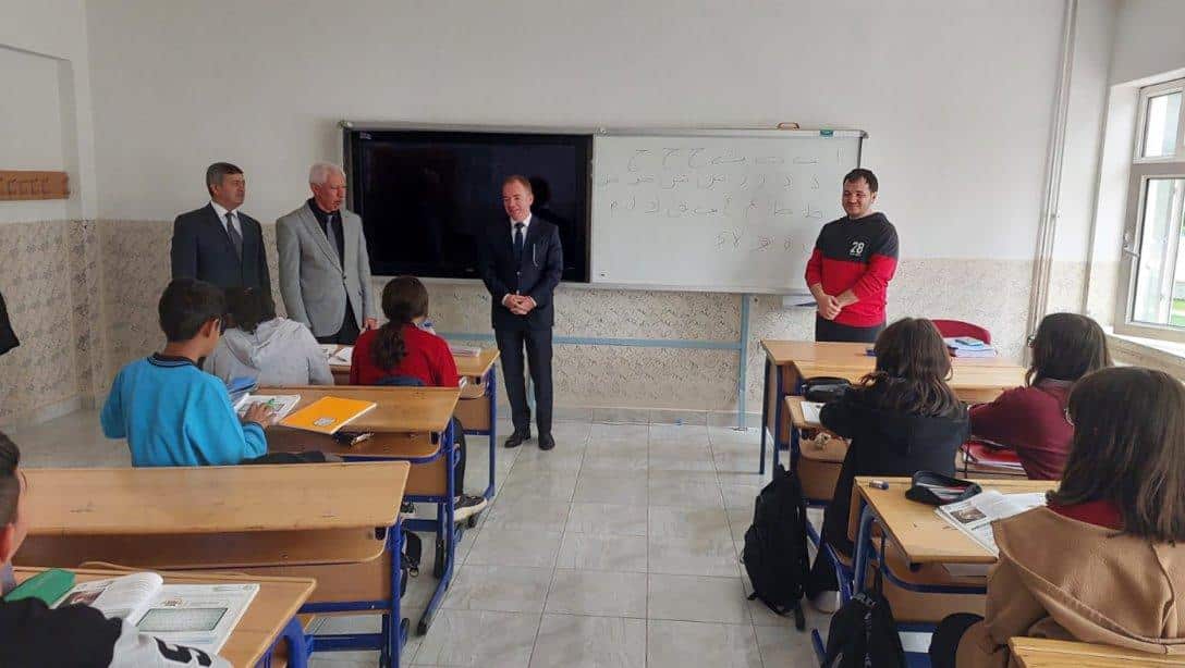 İl Millî Eğitim Müdürümüz Sayın Yasin Gülşen, Boztepe İlçesini Ziyaret Etti