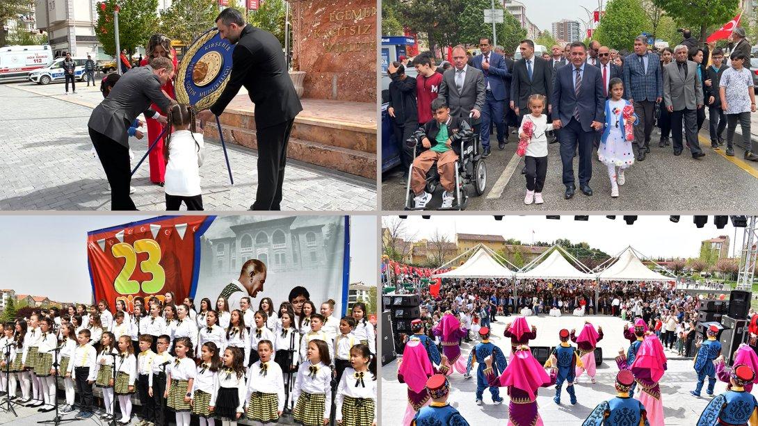 Kırşehir'de Son Yılların En Coşkulu 23 Nisan Ulusal Egemenlik ve Çocuk Bayramı Kutlanıyor