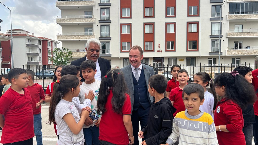 İl Millî Eğitim Müdürümüz Borsa İstanbul Zernişan Vakkas Yaşar İlkokulunu Ziyaret Etti