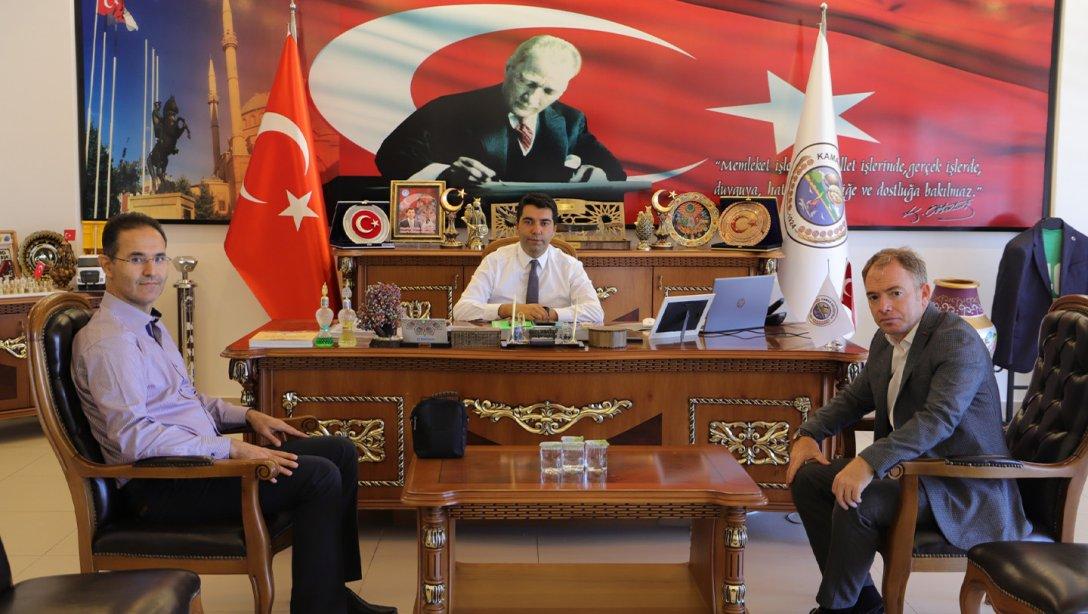 İl Millî Eğitim Müdürümüz Sayın Yasin Gülşen'den Kaman Belediye Başkanı Sayın Emre Demirci'ye Ziyaret