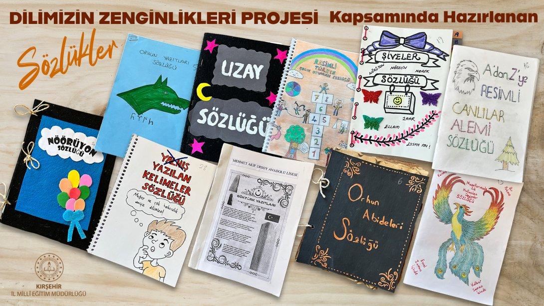 Türkçemize Değer Katan Öğrencilerimiz, Dilimizin Zenginlikleri Projesi Kapsamında Yeni Sözlükler Hazırladılar